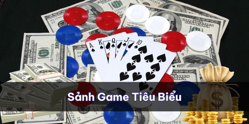 Một số sảnh game tiêu biểu tại nền tảng